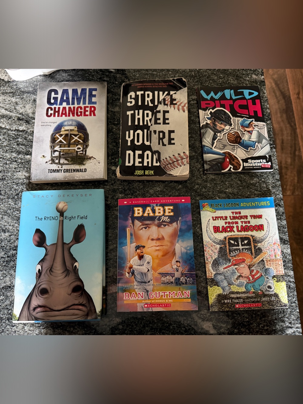Assorted Youth Sports & Adventure Books - Multi-Color Collection